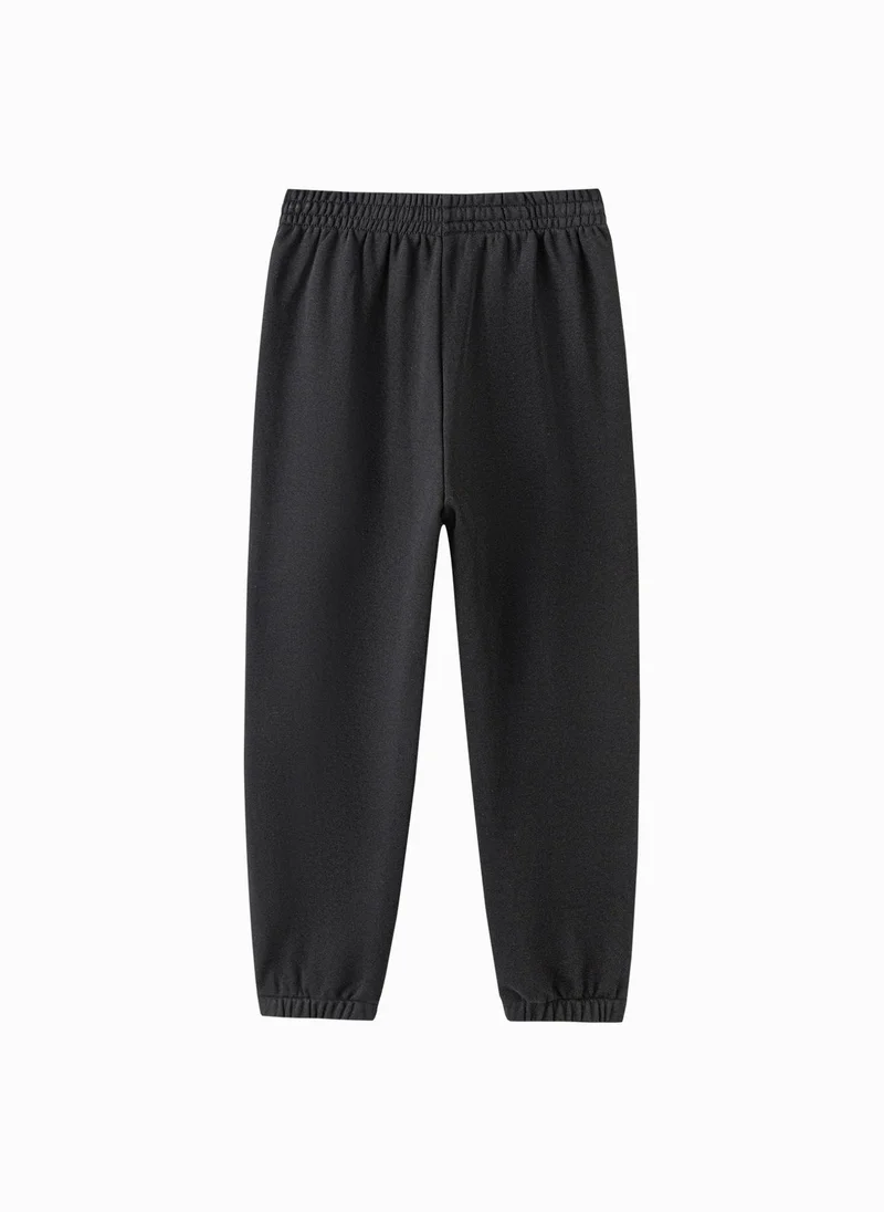 Balabala Black Kids Unisex Knitted trousers  | Best Price UAE